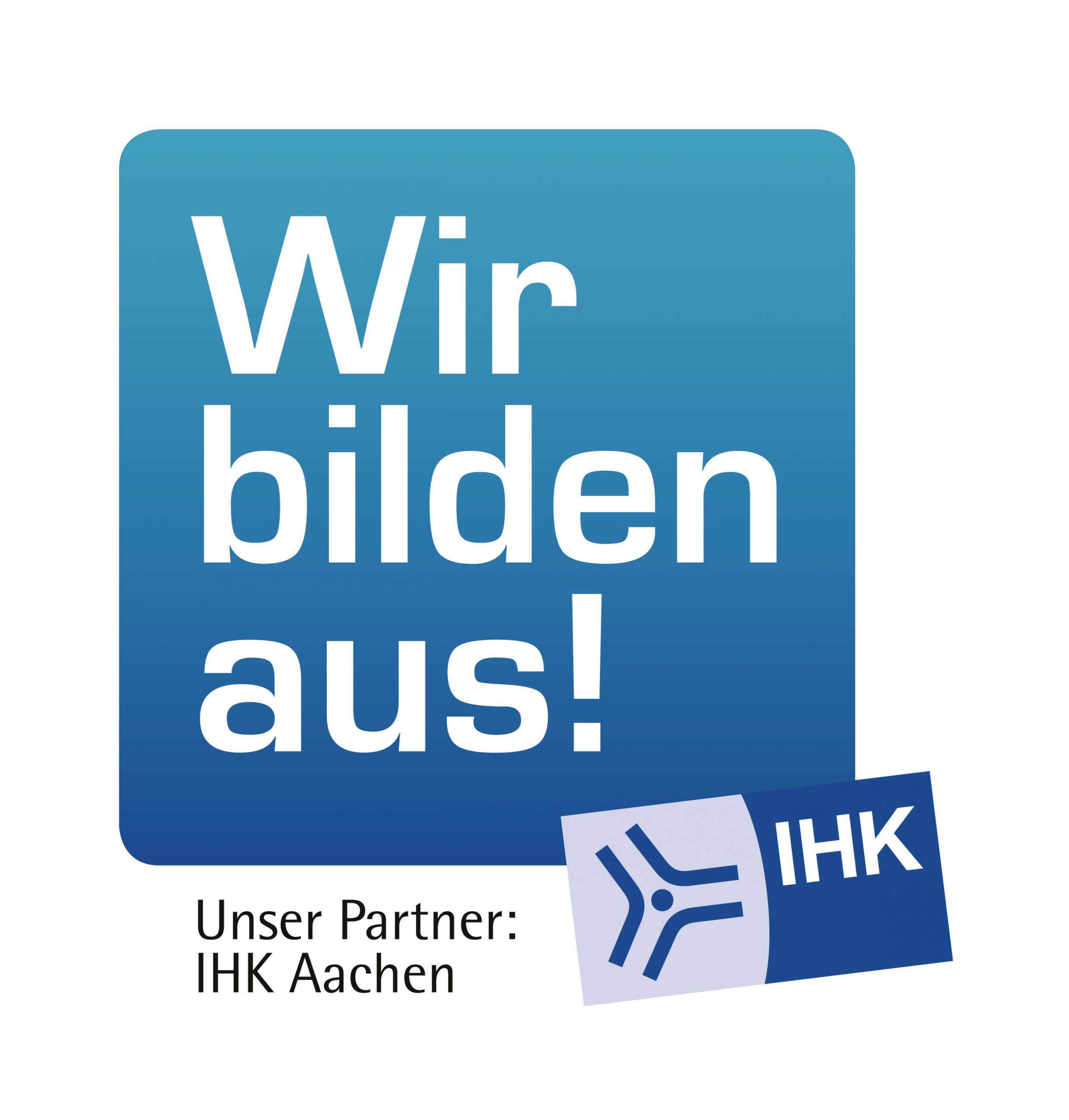 Wir bilden aus IHK Logo